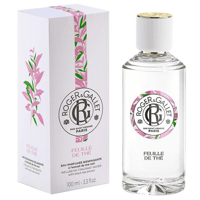 Photos - Women's Fragrance Roger&Gallet Feuille De Thé Eau Parfumante Bienfaisante Vaporiser 100ml 
