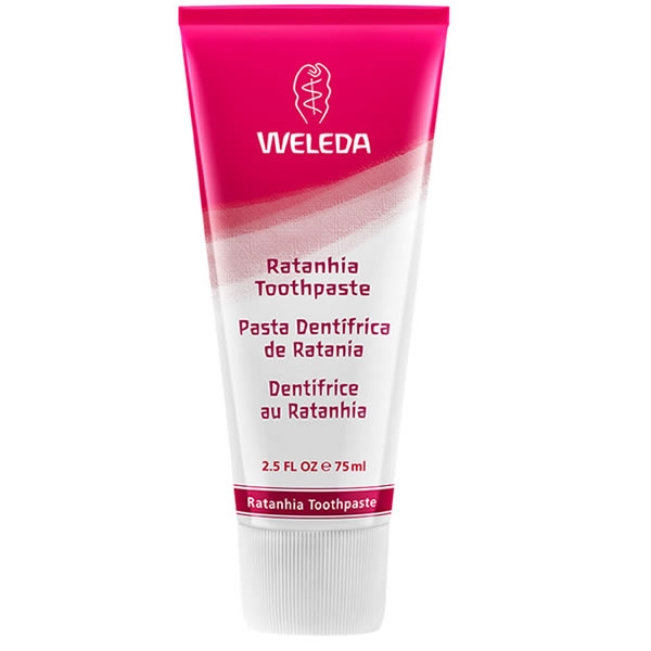 Weleda Body Care toothpaste - ratanhia (formerly Herbal) 6x 75ml (4001638098083)