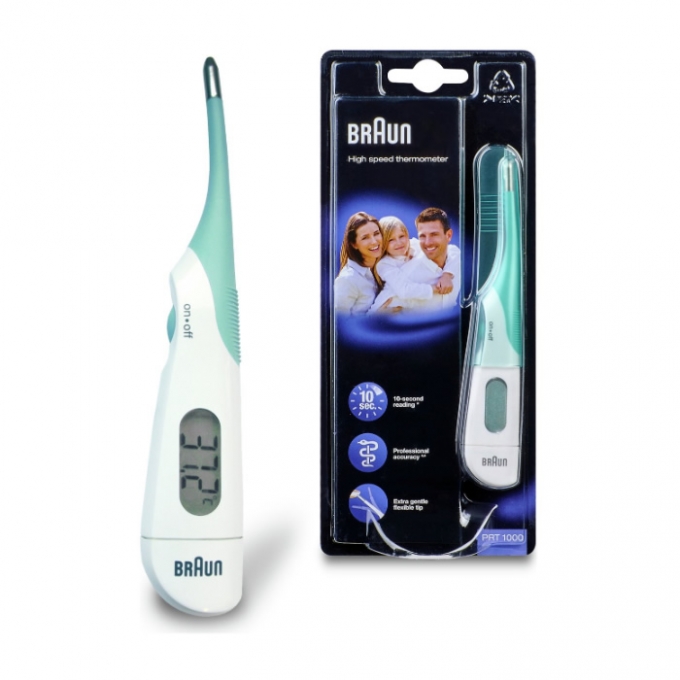 Braun electric thermometer deals