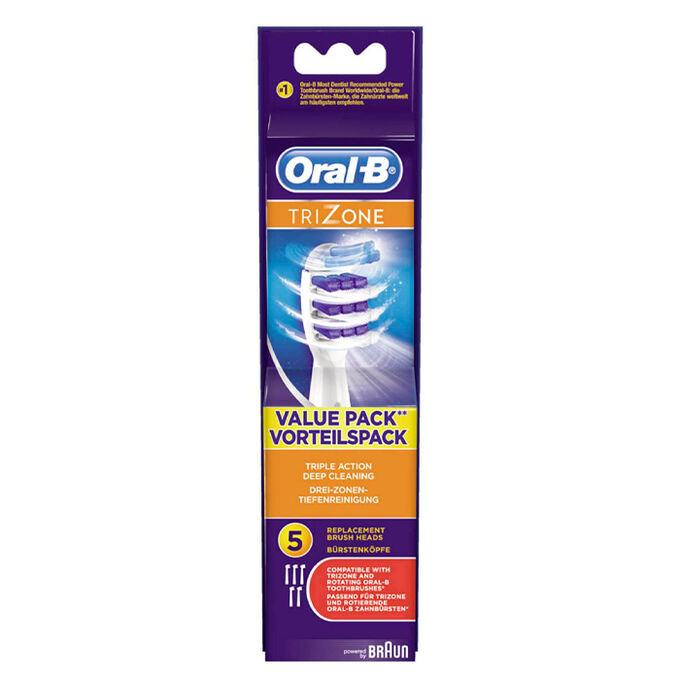 Oral B TriZone Replacement Brush Head 5U