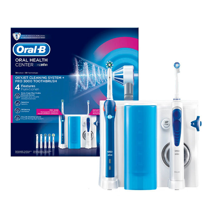 Irrigador dental 2025 oral b oxyjet