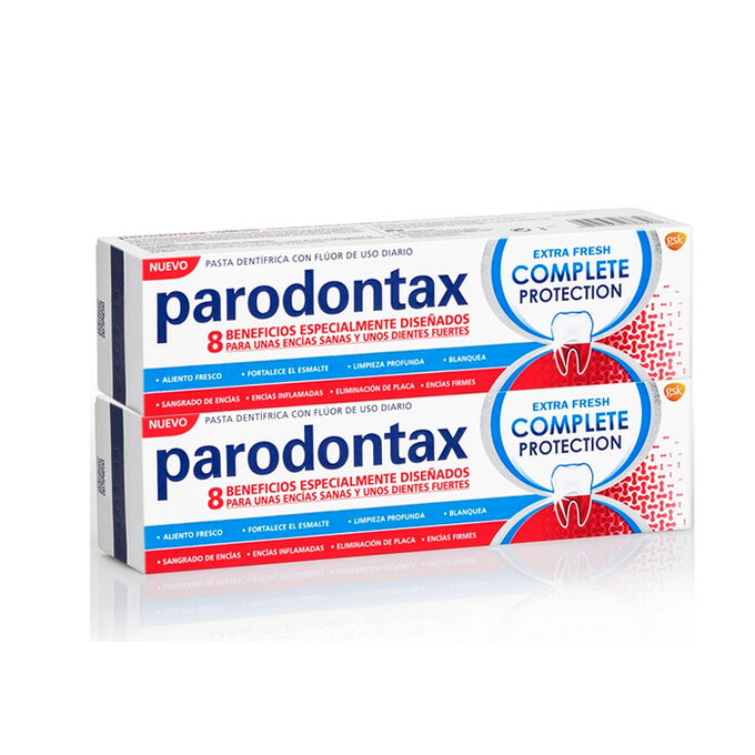 Uitdrukkelijk Schema universiteitsstudent Parodontax Extra Fresh Complete Protection Toothpaste 2x75ml | Luxury  Perfumes & Cosmetics | BeautyTheShop – The Exclusive Niche Store