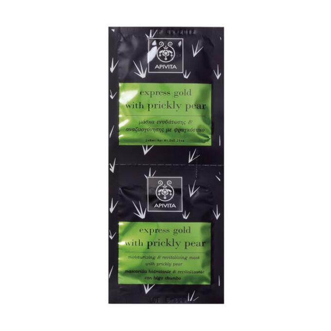Apivita Prickly Pear Moisturising & Revitalising Mask 2X8ml