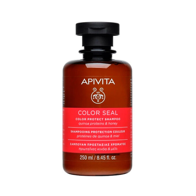 Photos - Hair Product APIVITA Colour Protecting Shampoo With Quinoa & Honey 250ml 