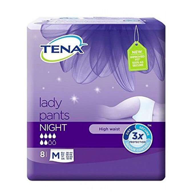 TENA Incontinence Underwear for Women, Super Plus Absorbency, Large, 64  Count (4 Packs of 16) Large (64 Count)