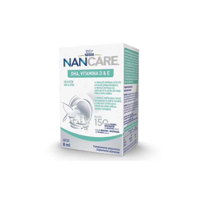Nestle Nestlé Nancare Dha Vitamina D y e 8ml | BeautyTheShop - Лучшая  Авторская Парфюмерия и Косметика