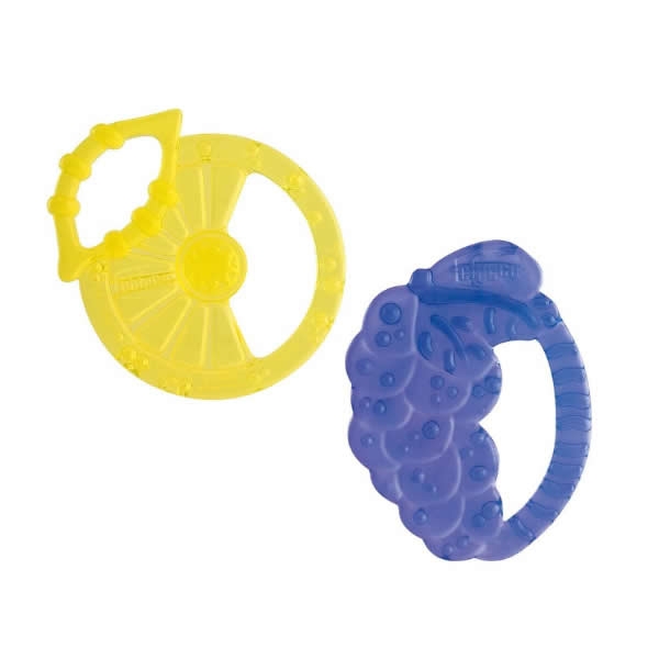 Chicco Silicone Teething Ring Solf Relax 2M 2 Units Beauty The