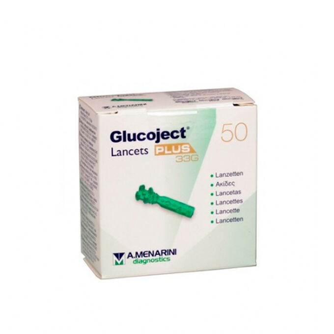 Menarini Glucoject 50 Lancets Plus 33g Beauty The Shop The best