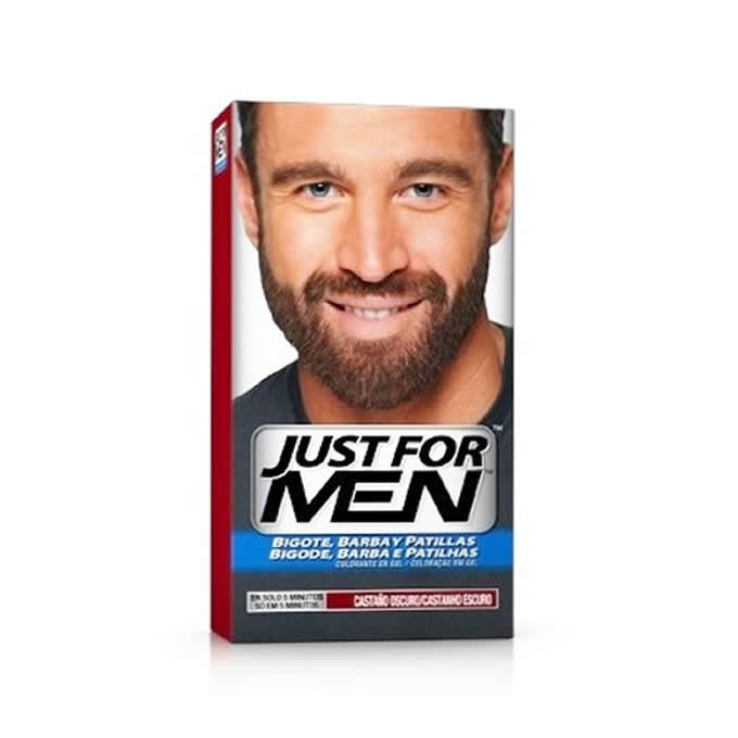 Just For Men Moustache Et Barbe Châtain Foncé 28.4g