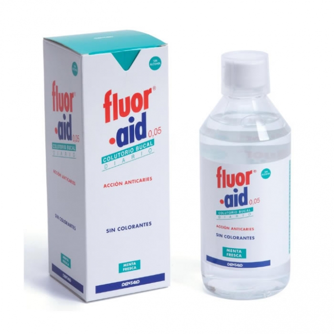 storting Conjugeren shit Fluor Aid 0.05 Daily Mouthwash 500ml | Beauty The Shop - The best  fragances, creams and makeup online shop