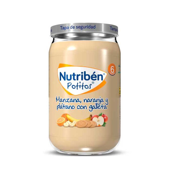 Nutribén Apple, Orange, Banana, Banana and Biscuits Potito 235g, Niche  Perfumes European Brands