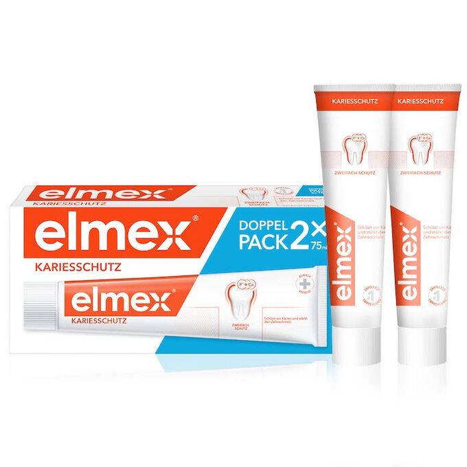 Elmex Caries Toothpaste 2x75ml