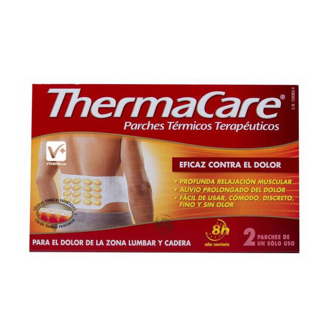 ThermaCare Lumbar y Cadera 2 Parches
