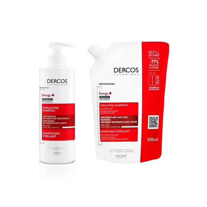 Vichy Dercos Energizing Shampoo 400ml Set 2 Pieces | ニッチな香水