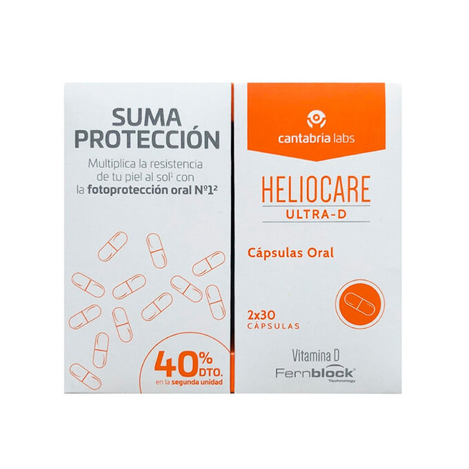 Heliocare Ultra D 2x30 Capsules | Beauty The Shop - Kremer, sminke,  nettbutikk