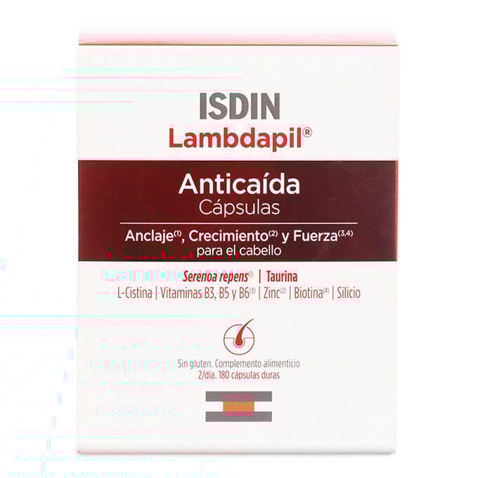 Isdin Lambdapil Anti Hair Loss 180 Capsules Beauty The Shop The Best Fragances Creams And Makeup Online Shop