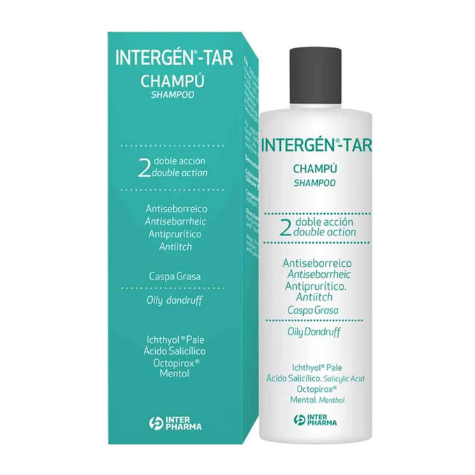 Intergén Dandruff Shampoo Tar and AntiSeborrheic Beauty The Shop