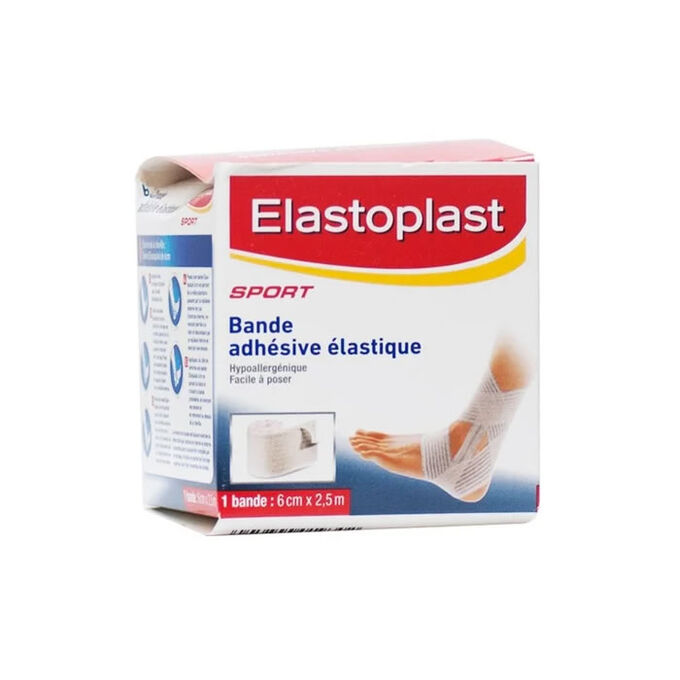 Elastoplast Adhesive Bandage 2,5m X 6cm 5 Uds. 面霜，化妆品