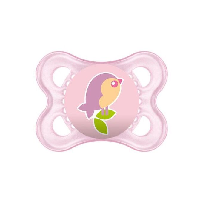 Mam Baby Original Soother 0 Silicone Pink